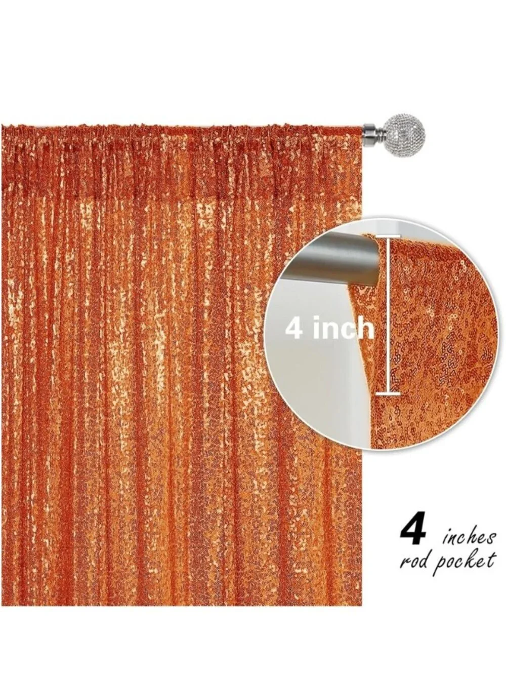 N/A sequin backdrop